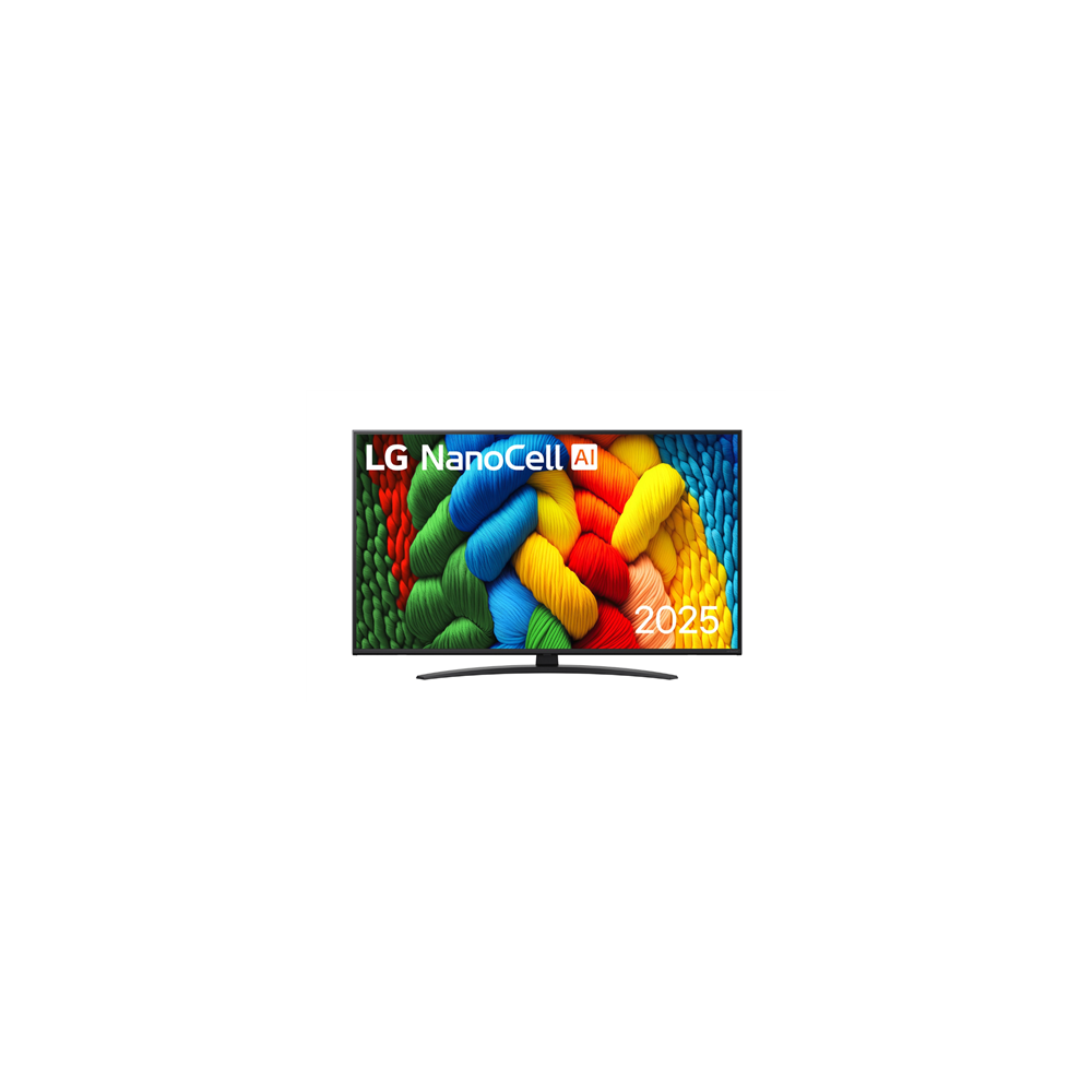 LG 50NANO81A3A|50|Smart TV|webOS 25|UHD|Black