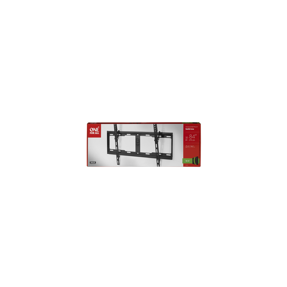 ONE For ALL Wall mount WM 4621 32-84 " Tilt Maximum weight (capacity)