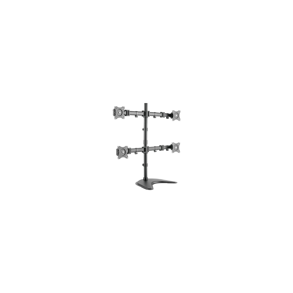 Digitus|Desk Mount|DA-90364|Tilt, swivel, rotate|Black