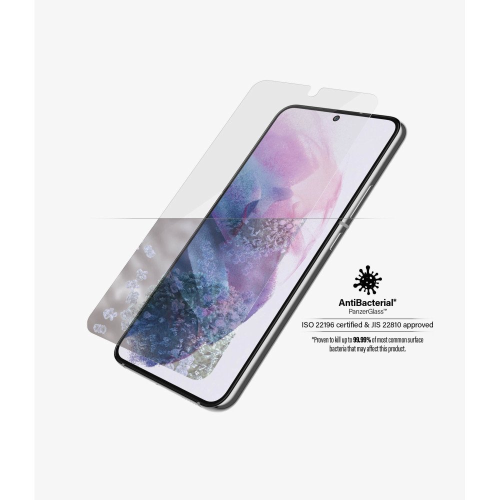 PanzerGlass|Samsung|Galaxy S22|Tempered glass|Transparent|Case