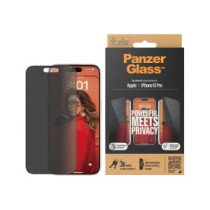 PanzerGlass|Screen protector|Apple|iPhone 15 Pro|Glass|Black