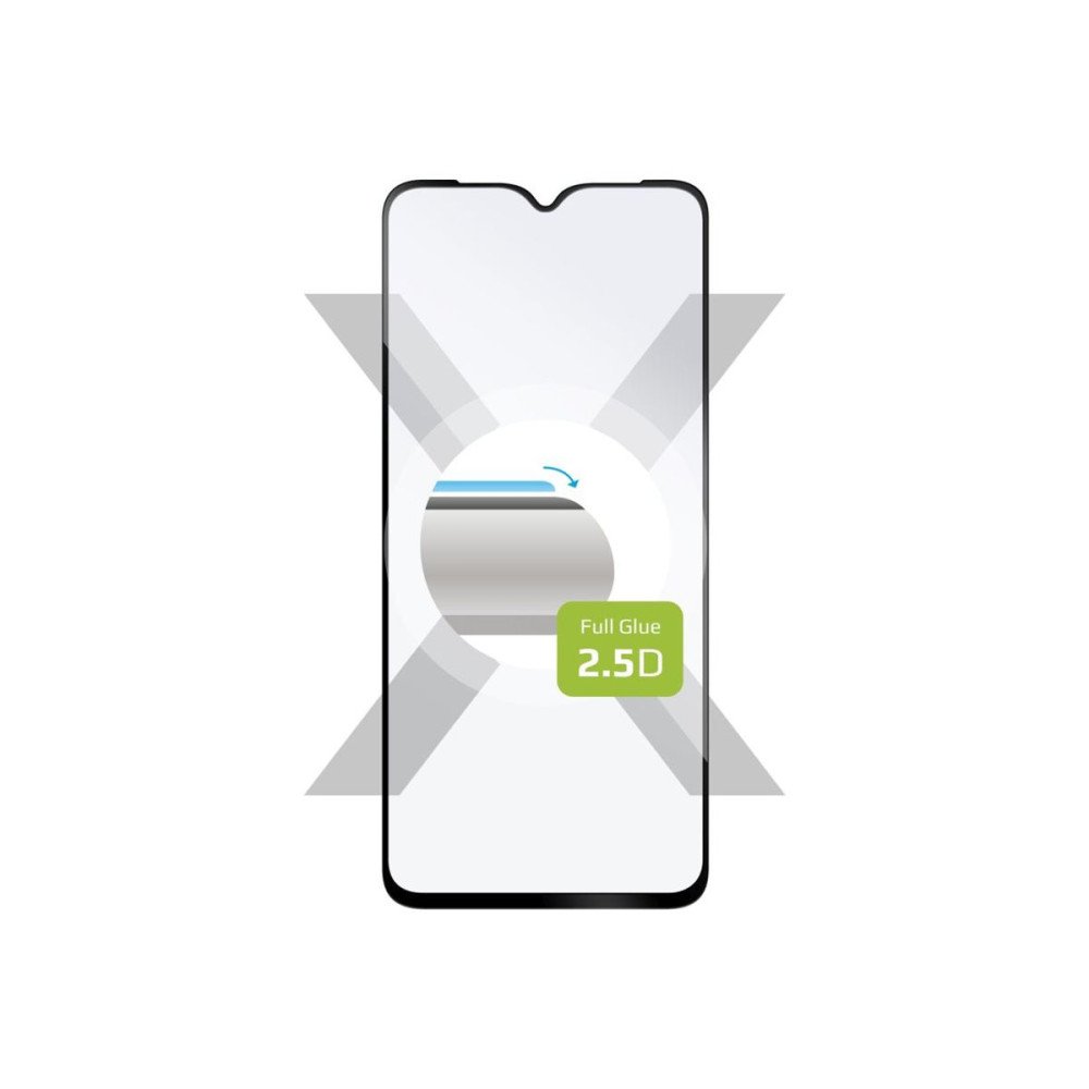 Fixed|Full Cover|Infinix|Hot 30i|Tempered glass|Black|Screen Protector