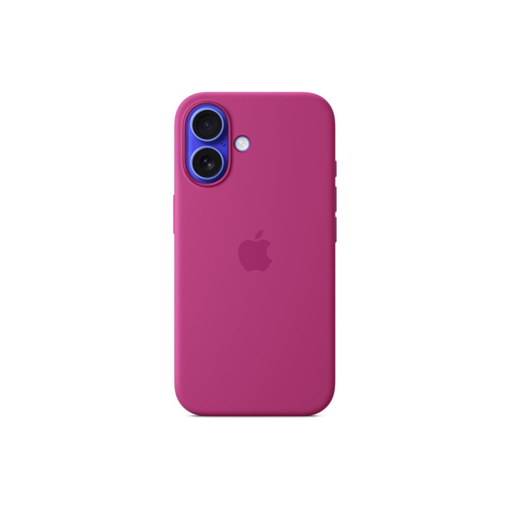 Apple Case with MagSafe|Apple|iPhone 16|Silicone|Fuchsia