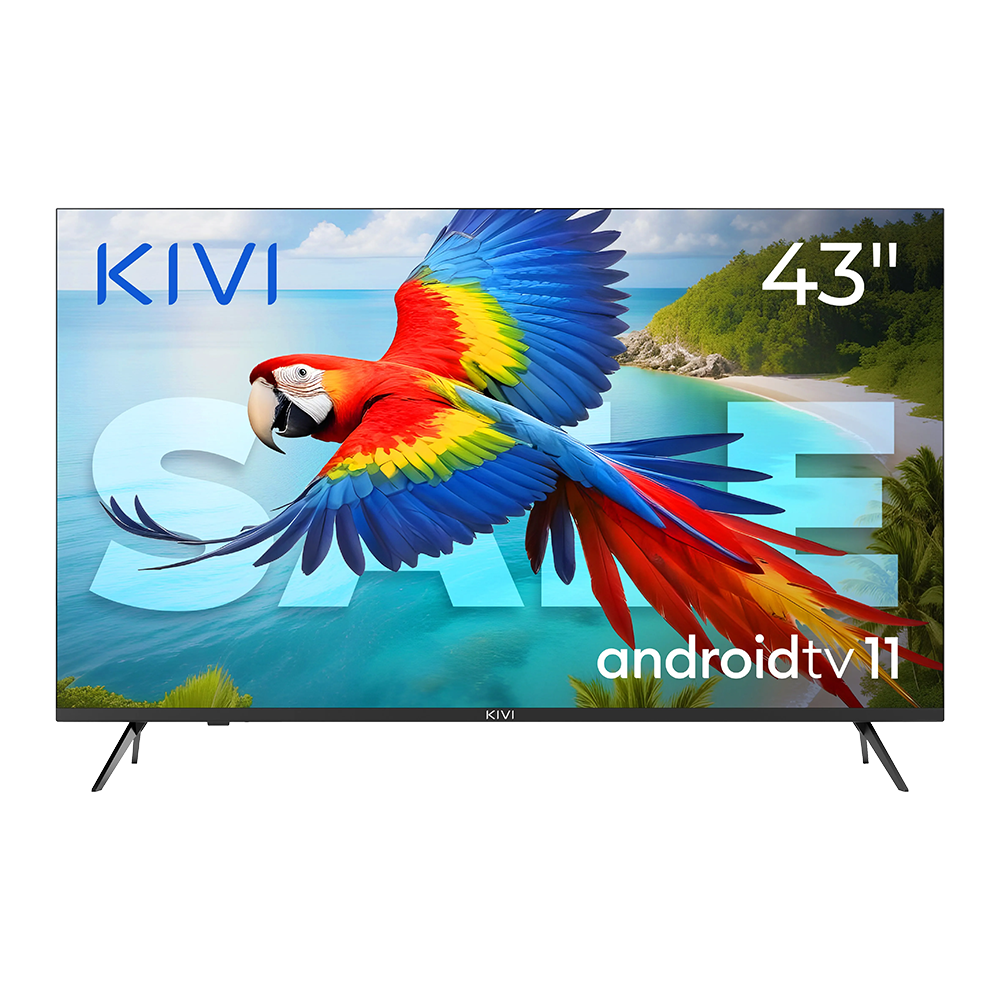43', UHD, Android TV 11, Black, 3840x2160, 60 Hz, Sound 2x12W, 53