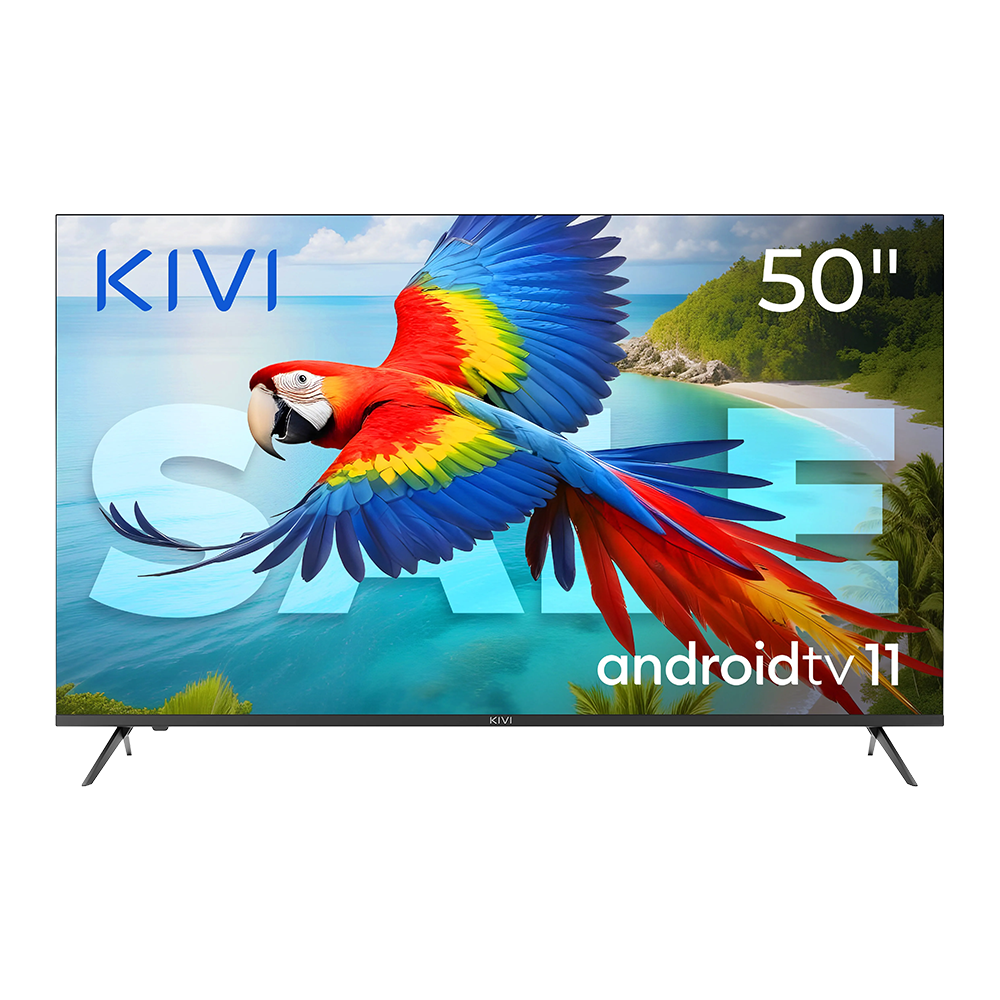 50", UHD, Android TV 11, Black, 60 Hz, AV1, Sound 2x12W, 65 kWh/1000h