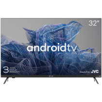 32', HD, Google Android TV, Black, 1366x768, 60 Hz, Sound by JVC