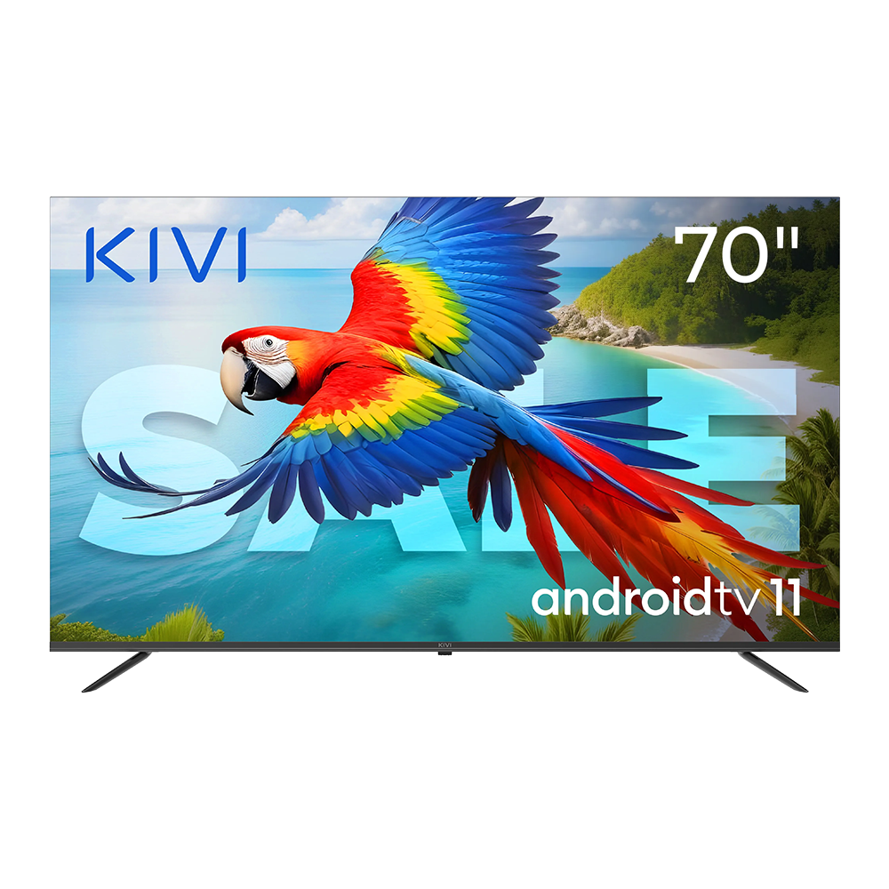 70", UHD, Android TV 11, Black, 60 Hz, AV1, Sound 2x12W, 115