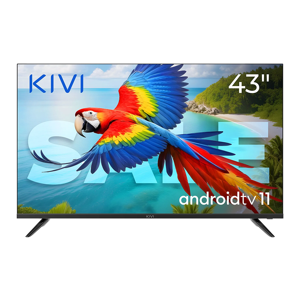 43', FHD, Android TV 11, Black, 1920x1080, 60 Hz, Sound 2x12W, 53