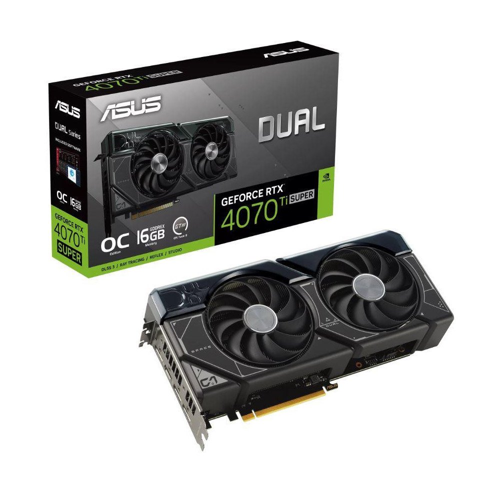 Graphics Card|ASUS|NVIDIA GeForce RTX 4070 Ti SUPER|16 GB|GDDR6X