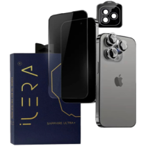 iLera Sapphire Ultra + Glass for iPhone 16 Pro Max