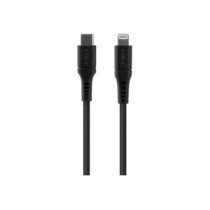 Fixed|Liquid Silicone Cable USB-C/Lightning, 2m|FIXDLS-CL2-BK