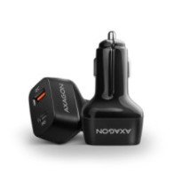 AXAGON Dual car charger, 38W|PWC-PQ38