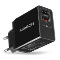 AXAGON Dual wallcharger 240V/2x USB port QC3.0/AFC/FCP and 5V-1.2A
