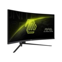 LCD Monitor|MSI|MAG 345CQR|34"|Gaming/Curved/4K/21 : 9|Panel VA