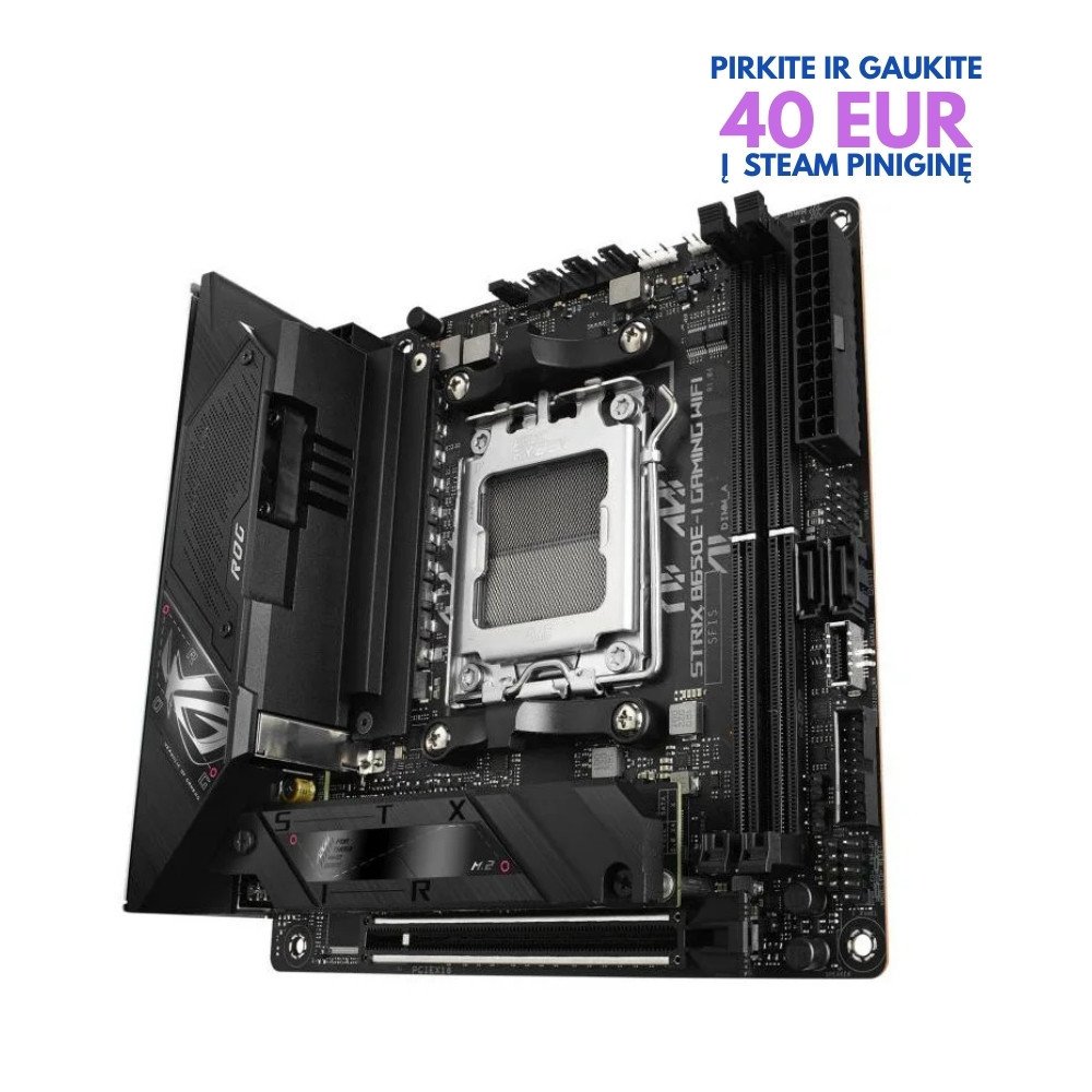 Mainboard|ASUS|AMD|B650|SAM5|Mini-ITX|Memory|DDR5|Memory|slots|2|5.0