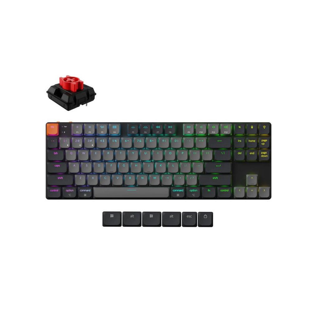 KEYBOARD WRL K1 RGB/BLACK K1X-H1 KEYCHRON