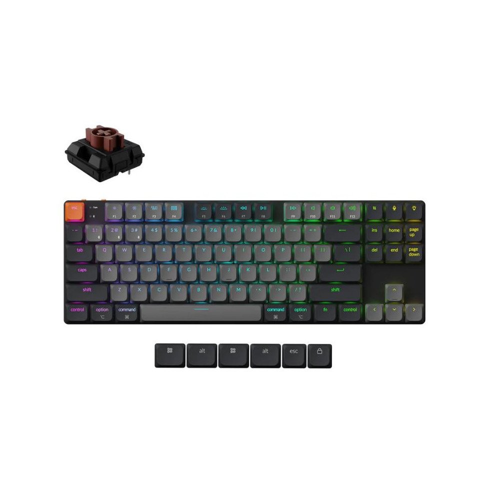 KEYBOARD WRL K1 RGB/BLACK K1X-H3 KEYCHRON
