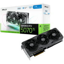 PNY GEFORCE RT TM 5070 Ti 16GB Overclocked Triple Fan Plus DLSS 4