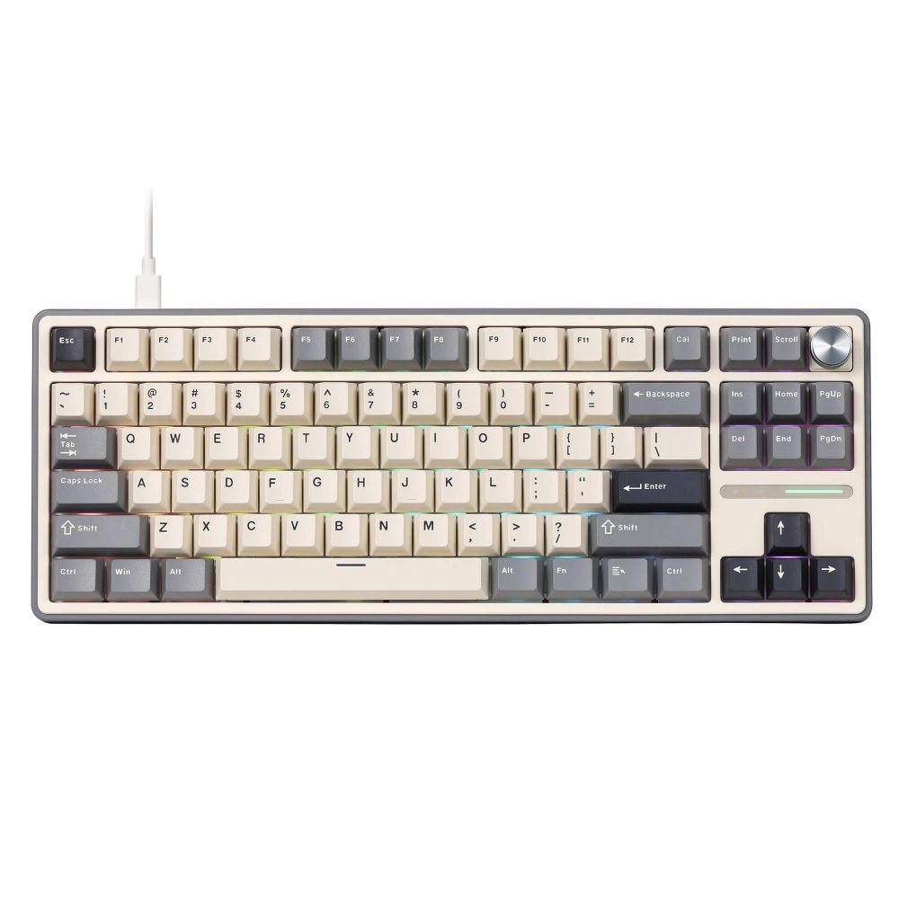 Royal Kludge RK R87 Pro - US layout - Hot-Swappable Brown Switches -