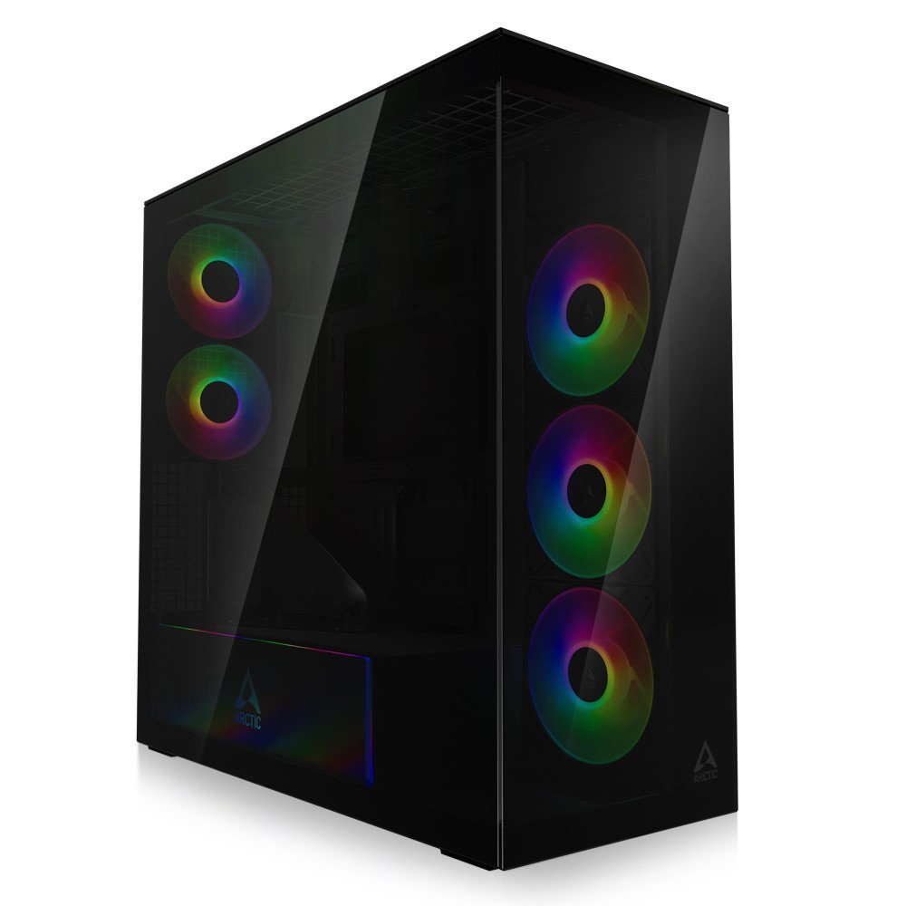 Case|ARCTIC|Xtender VG (Black)|Case product features Transparent