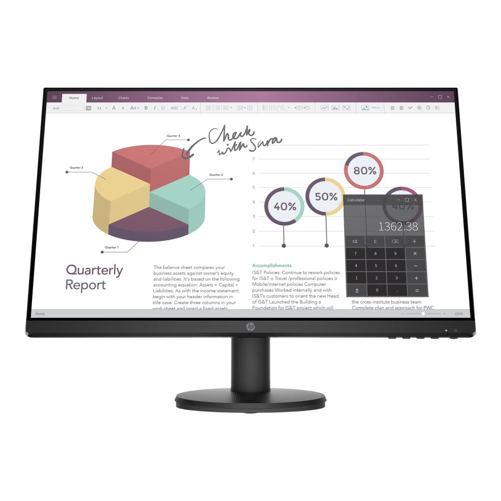 HP P24v G4 23.8inch IPS FHD Monitor