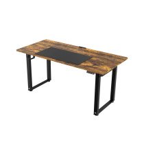 Žaidimų stalas Ultradesk UPLIFT Rudas, 160 x 75 cm, mechaniškai reguliuojamas aukštis 74–116 cm