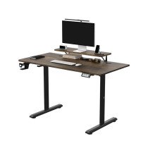 Žaidimų stalas Ultradesk HIGHLANDER, elektra reguliuojamas, 120X60 cm, 72-117 cm, rudas