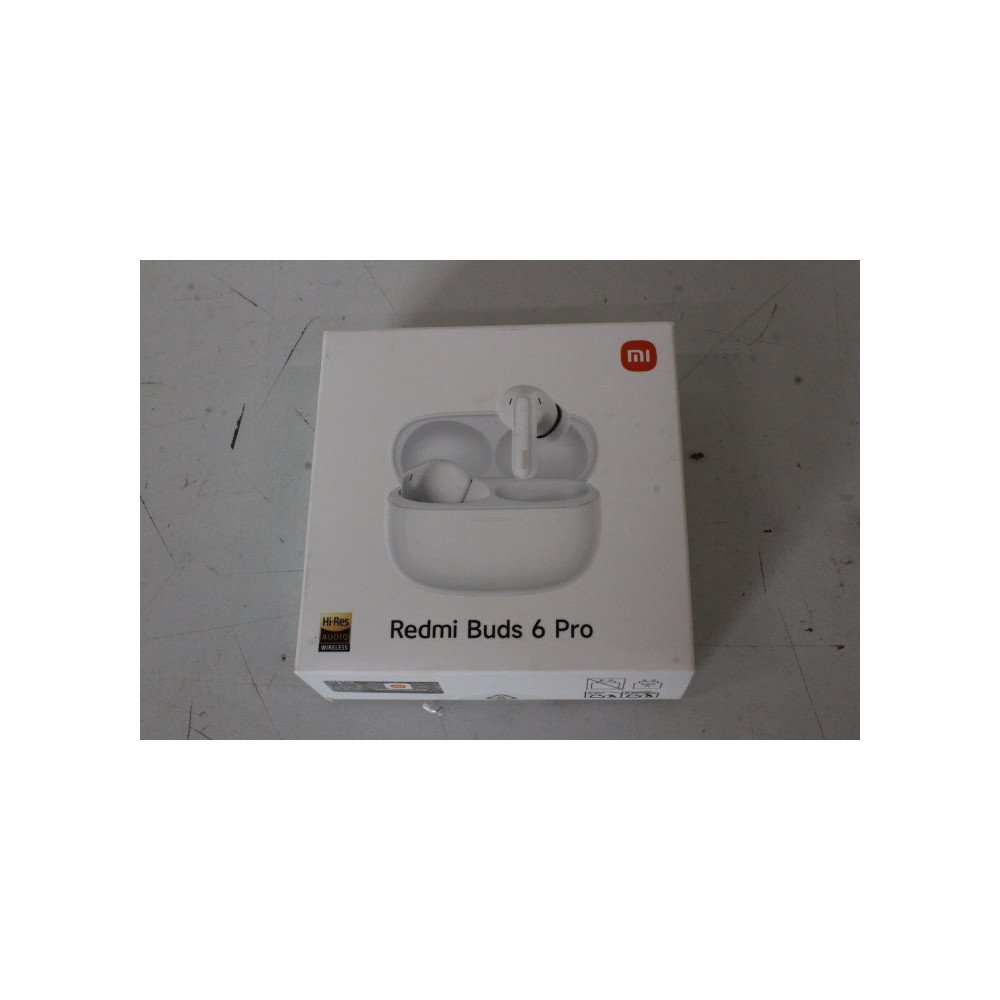 SALE OUT. Xiaomi Redmi Buds 6 Pro, Glacier White|Xiaomi Redmi Buds 6