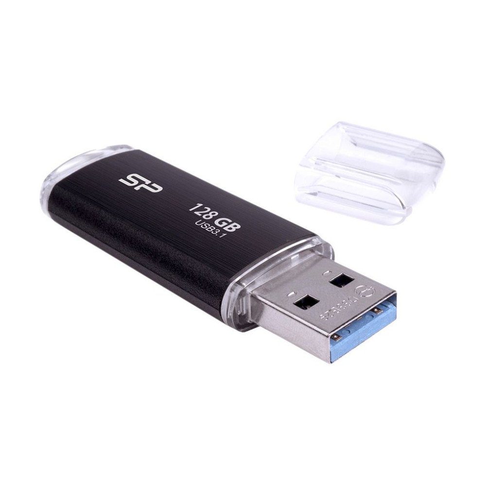 Silicon Power|USB 3.1 Flash Drive|Blaze B02|128 GB|USB 3.2 Gen 1/USB