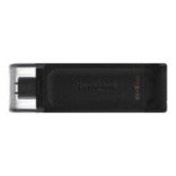 Kingston|DataTraveler 70|64 GB|USB-C|Black