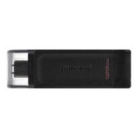 Kingston|USB Flash Drive|DataTraveler 70|128 GB|USB 3.2 Gen 1 Type-C