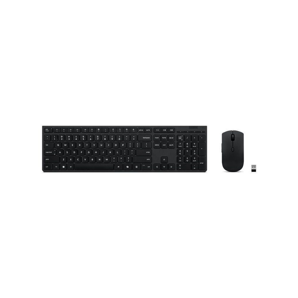 Lenovo Professional Wireless Rechargeable Combo Keyboard and