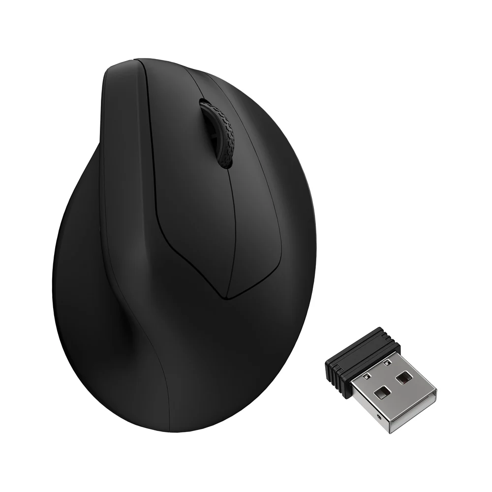 Keychron M5 Wireless (M5-A23) 8000Hz Black (Juoda) Belaidė Žaidimų