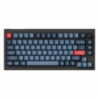 Klaviatūra Keychron V1 Max (Carbon Black) - Gateron Jupiter Red