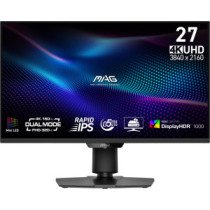 LCD Monitor|MSI|MAG 274UPDF E16M|27"|Gaming/Frameless/4K|Matte|Panel