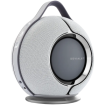 Devialet Mania Light Grey with dock