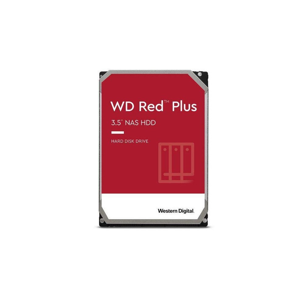 HDD|WESTERN DIGITAL|Red Plus|2TB|SATA|64 MB|5400 rpm|3,5"|WD20EFPX